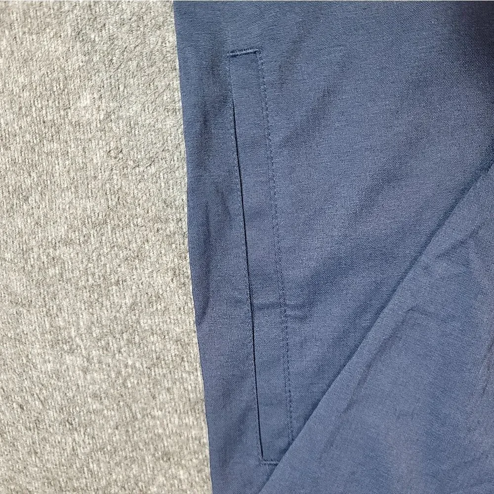 Travis Mathew Surfside Full Zip Jacket XL Vintage Indigo Stretch Golf TM1MU42